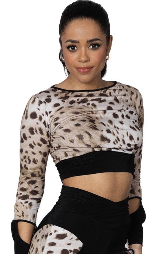 AT2402 Workout Crop Top - Dance America