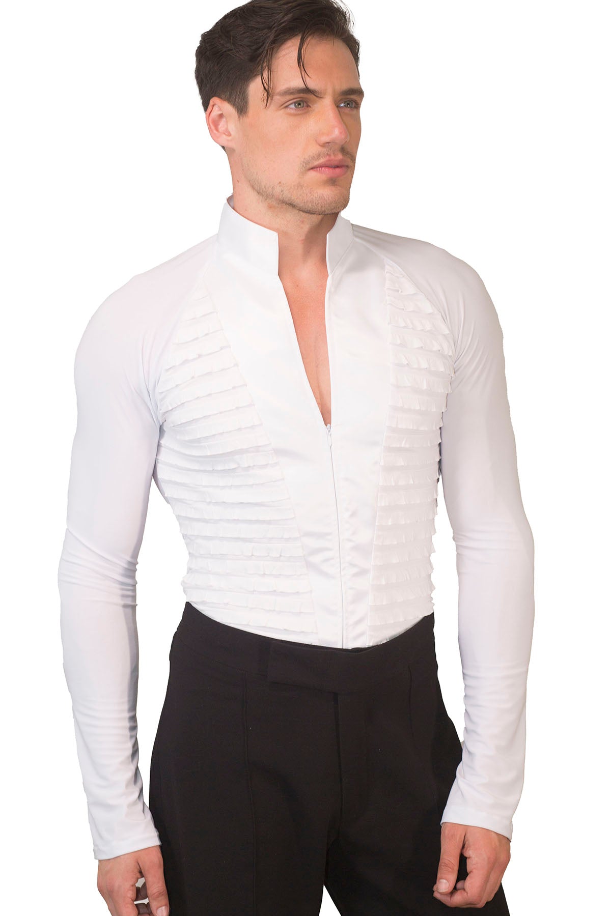 MS28 High Collared TUX Shirt MS28 High Collared TUX Shirt
