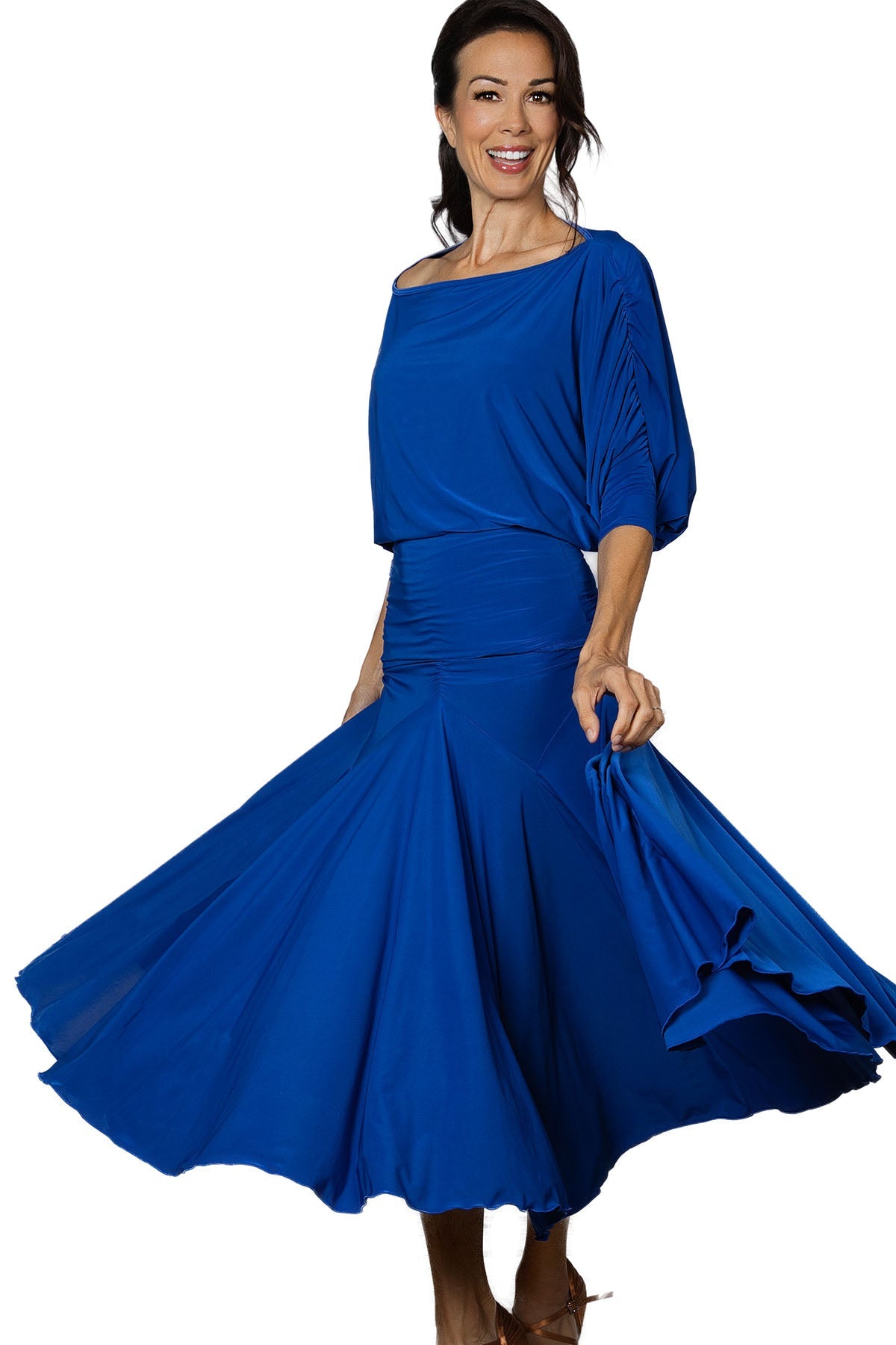 ballet dress long skirt Move Dance Elise Long Skirt - Latte