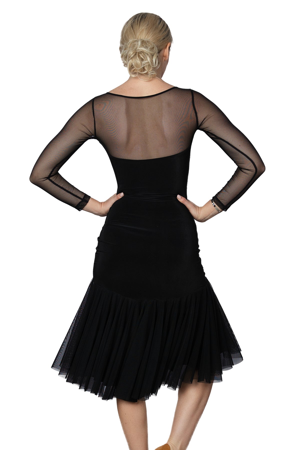 D205 Short Ruched Sweetheart Dress  Unleash your inner goddess in our D205 Short Ruched Sweetheart Dress! This stunning dress features multiple full circles of power mesh fabric for incredible movement. Its short, ruched design and sweetheart neckline will make you feel confident and beautiful. Own the room with this dress!black