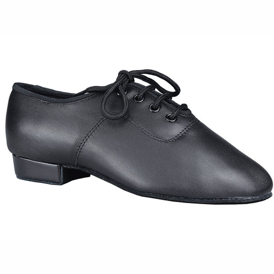 Experience the timeless elegance of the Lincoln boy's ballroom model. Crafted with high-quality materials, it's a cost-effective choice for fast-growing kids. Available in whole sizes, it's a practical and stylish option for young dancers. Perfect for performance or practice, this classic design is a must-have for any aspiring dancer.