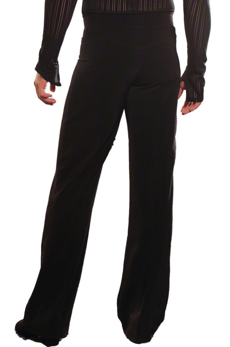 Crafted for the modern man, the MP1 Simple Latin Pant effortlessly blends style and function. With a sleek design and superior ballroom performance, these mens pants provide the perfect balance of comfort and elegance. Whether you're on the dance floor or out on the town, these pants are sure to impress.