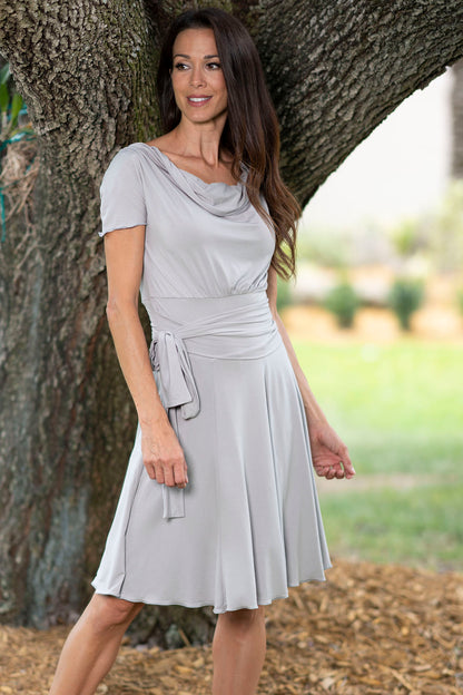 Effortlessly chic, our ND1 Simple Sun Dress combines style and comfort with its natural fabric and trendy belt. Perfect for any occasion, the built-in shorts provide convenience while maintaining a clean and modern look. Embrace the beauty of simplicity with this versatile dress. heather