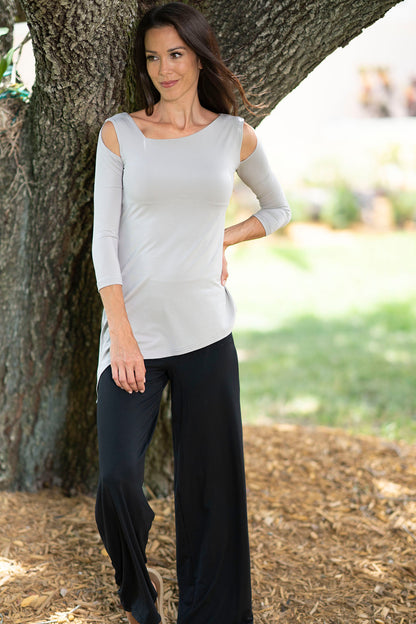 Step into pure comfort and style with our NP1 Straight Slim Lounge Pants. Made with natural fabric, these straight fit pants offer maximum comfort and a slim silhouette. Perfect for lounging in style or a casual day out. back