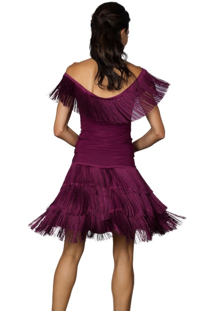 S2431 Short Full Fringe Skirt