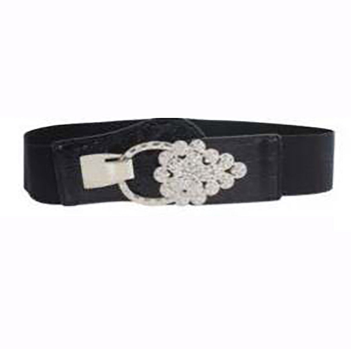 B010 - ELASTIC BELT WITH SIMPLE OVAL BUCKLE - Dance America