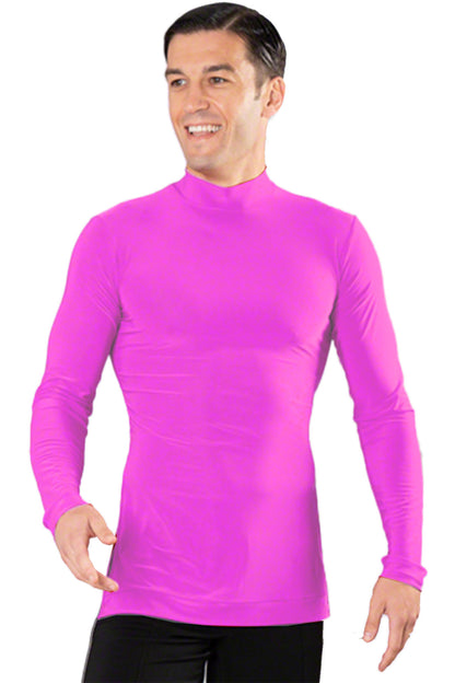 The MS6A Simple Turtleneck Shirt without Trunks is a versatile and stylish addition to any wardrobe. Its sleek design and comfortable fit make it perfect for both casual and professional settings. Crafted with high-quality materials, this shirt is sure to last and provide maximum comfort. Elevate your style with this must-have turtleneck shirt. pictured in pink