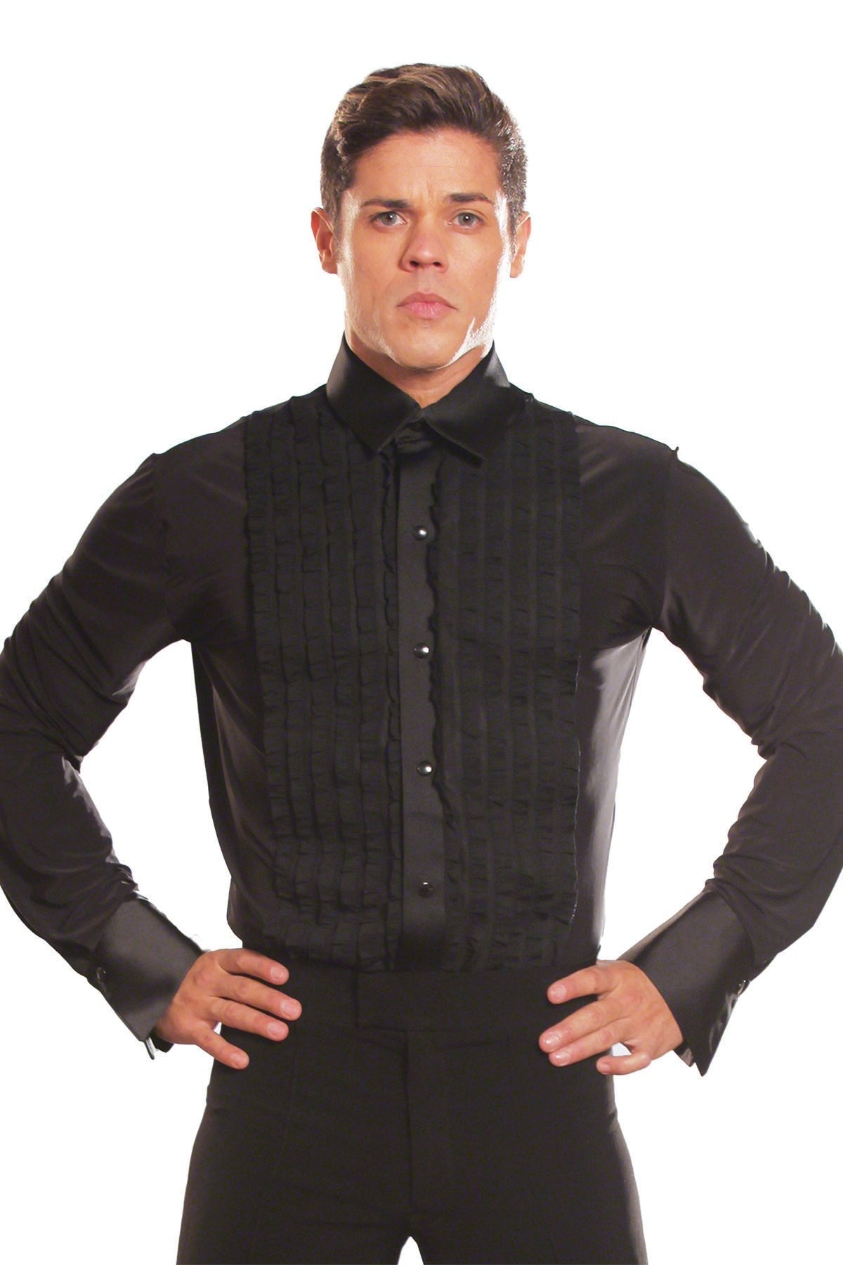 MS8 Ruffled Tuxedo Shirt w/trunks