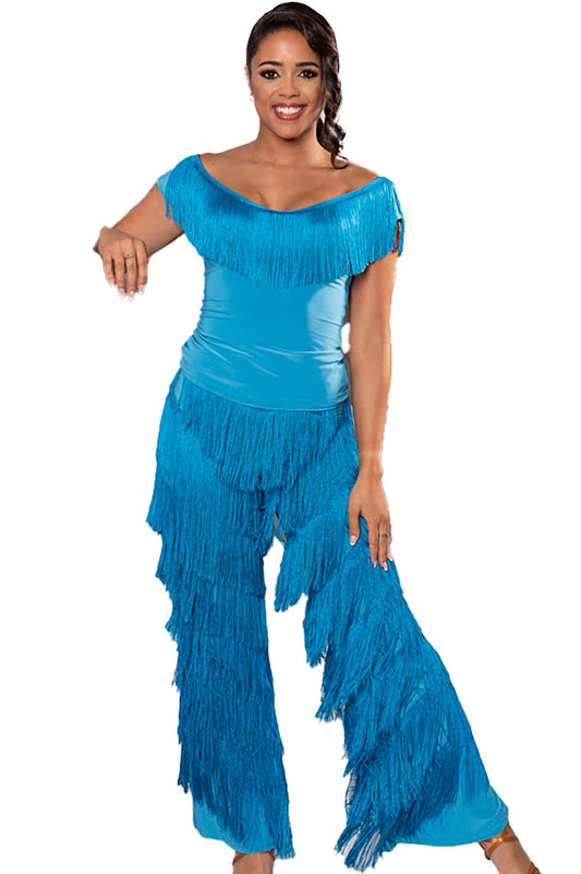 P205 Full Fringe Pants - Dance America