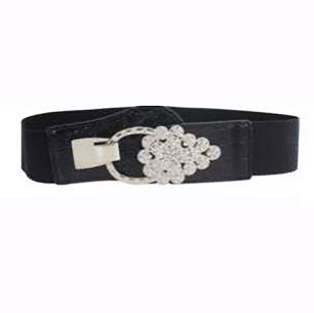 This 26"-42" Elastic Belt features a simple oval rhinestone buckle, adding an elegant touch to your Dance America Attire. Made from high-quality elastic material, it provides a comfortable fit while accentuating your figure. Complete your look with this must-have accessory.