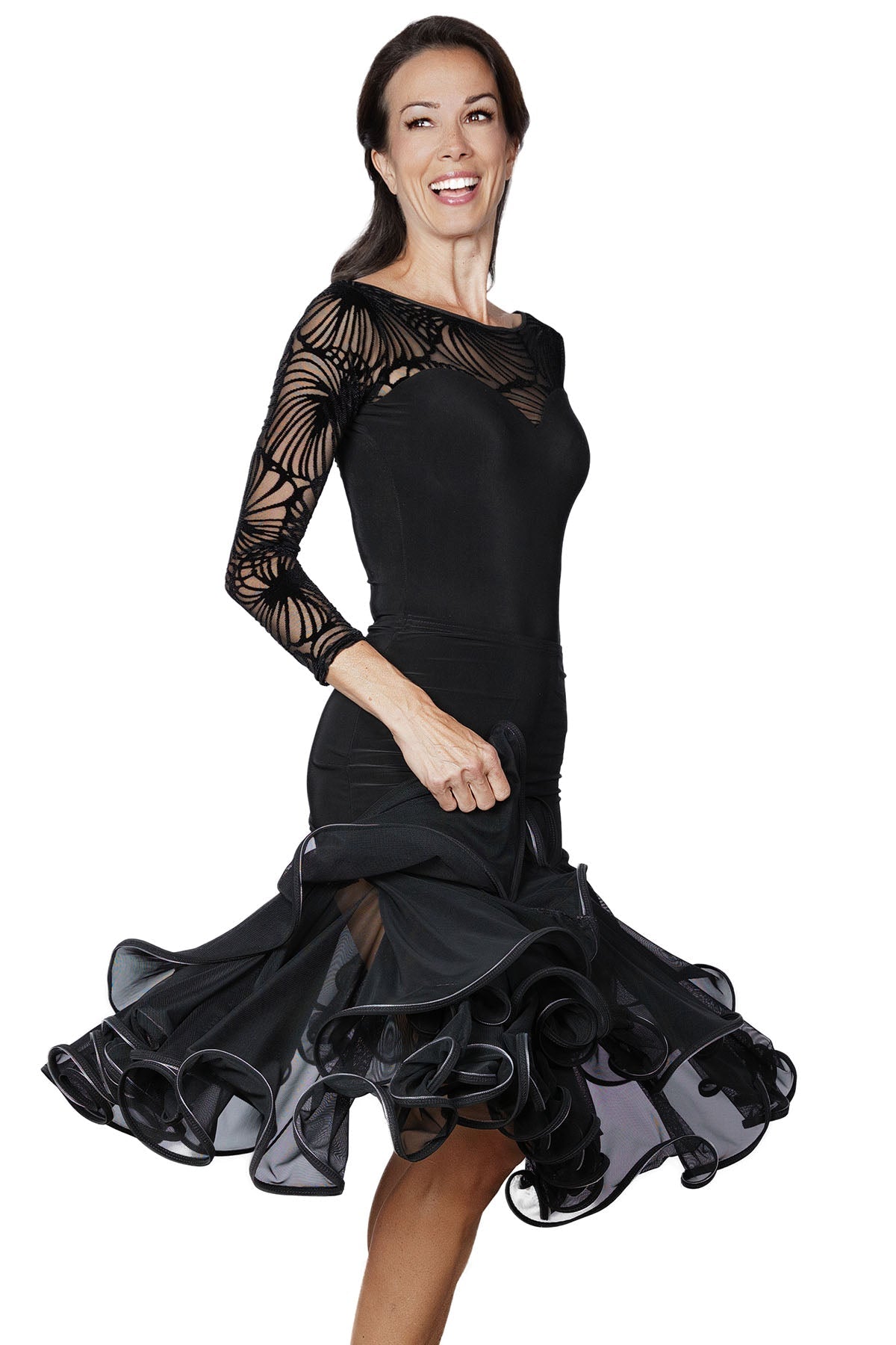 S2413 Short Flamenco Skirt - Dance America