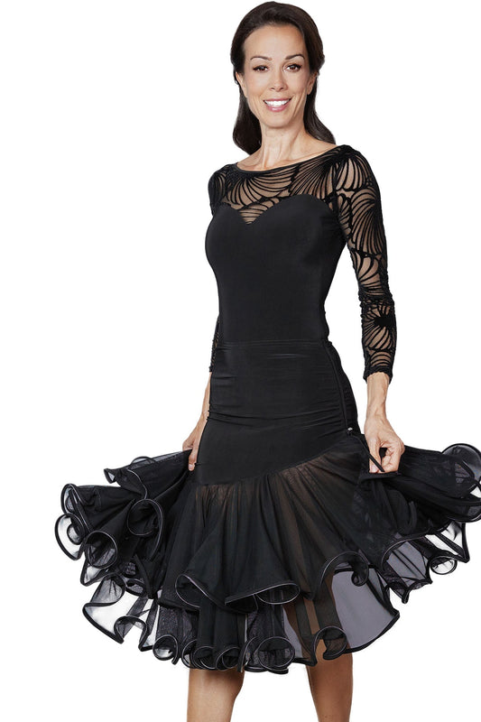 S2413 Short Flamenco Skirt - Dance America