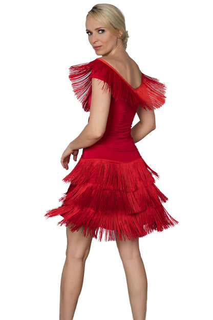 S2431 Short Full Fringe Skirt - Dance America