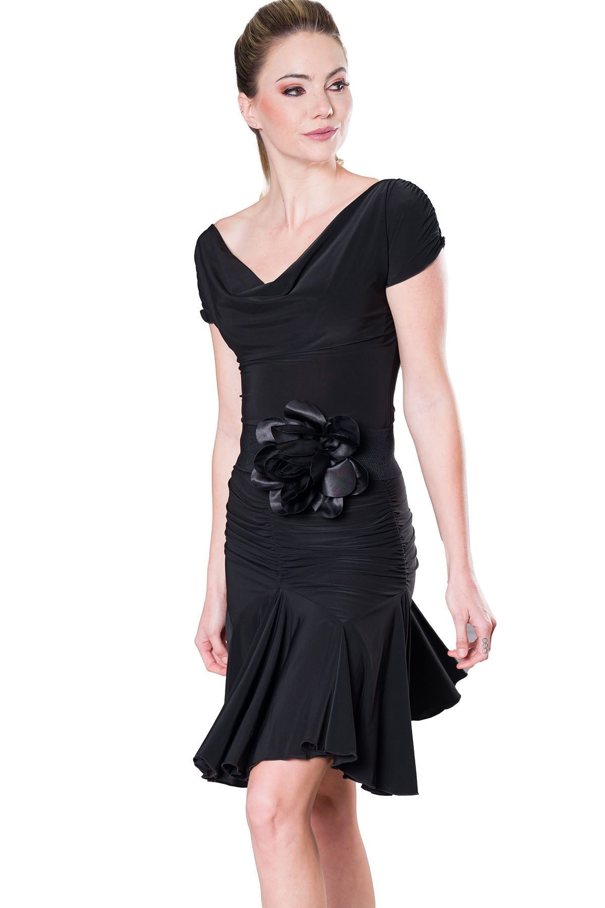 S2402 Short Tulip Skirt  Experience perfection with the S2402 Short Tulip Skirt from Dance America! Our traditional and flattering design is catered to all sizes, while the voluminous skirt moves with ease. Get ready to hit the dance floor in style! black