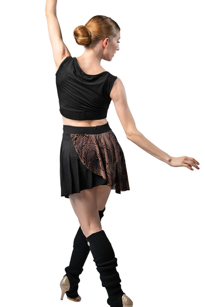 Tennis Skirt with build in shorts pictured from back